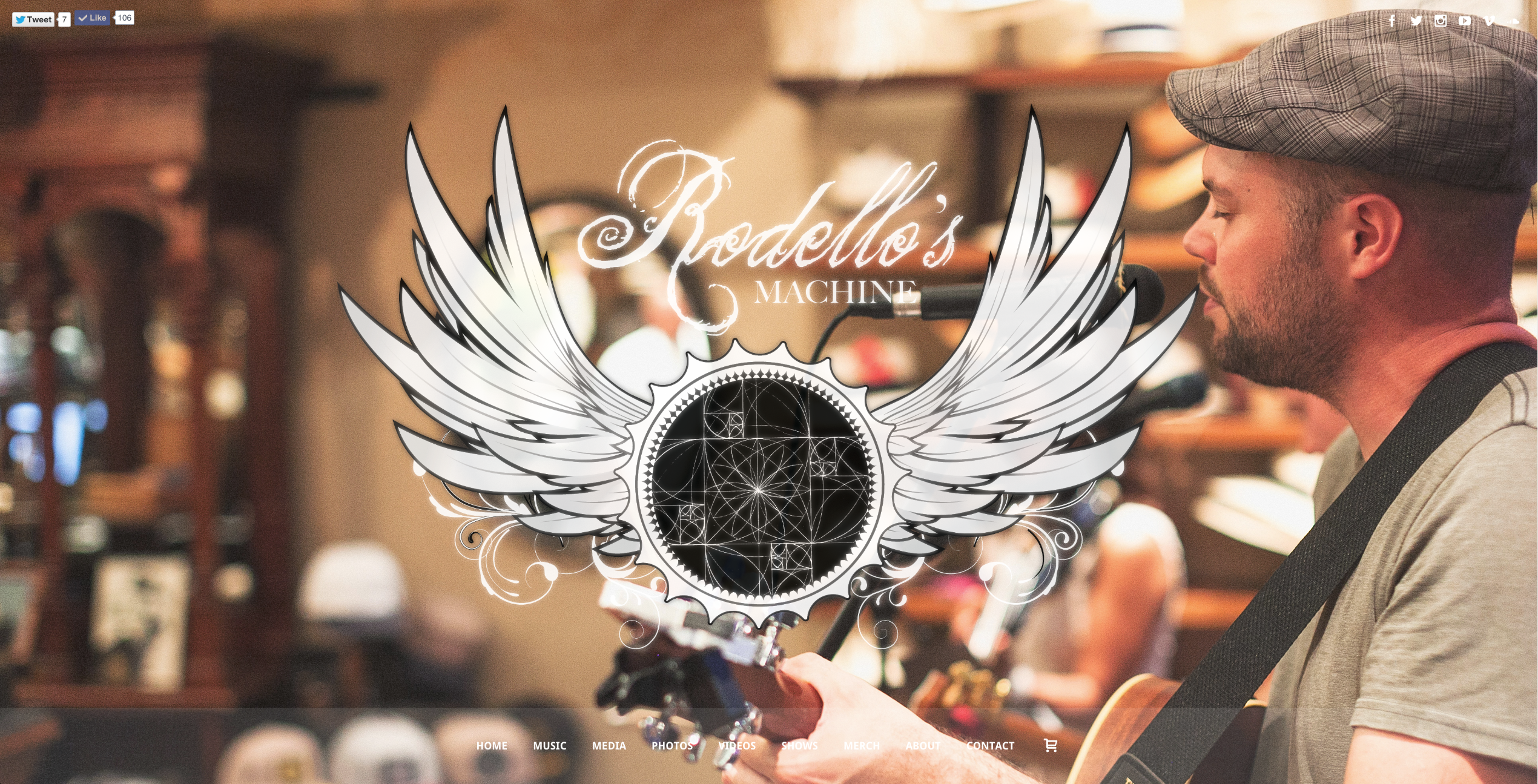 Website Production – Rodello’s Machine