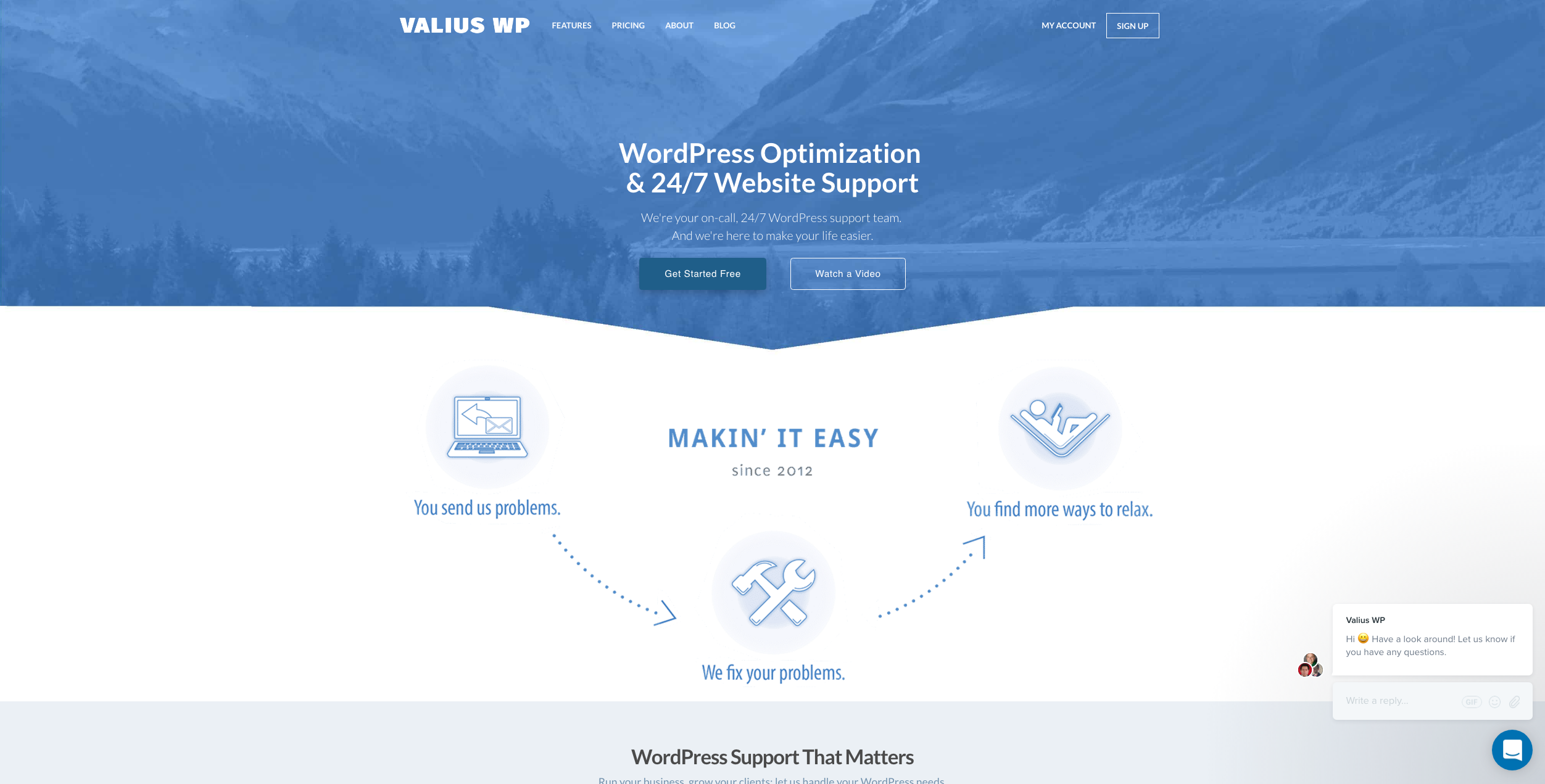 Website Production – ValiusWP